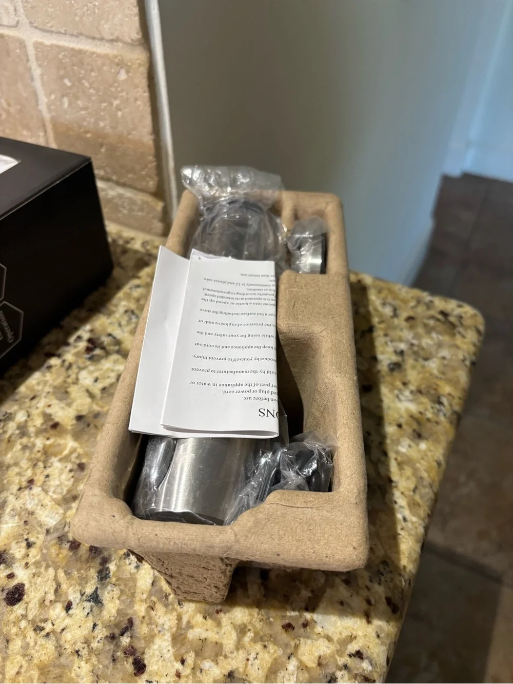 Silver Electric Wine Opener - One-Touch Cork Removal